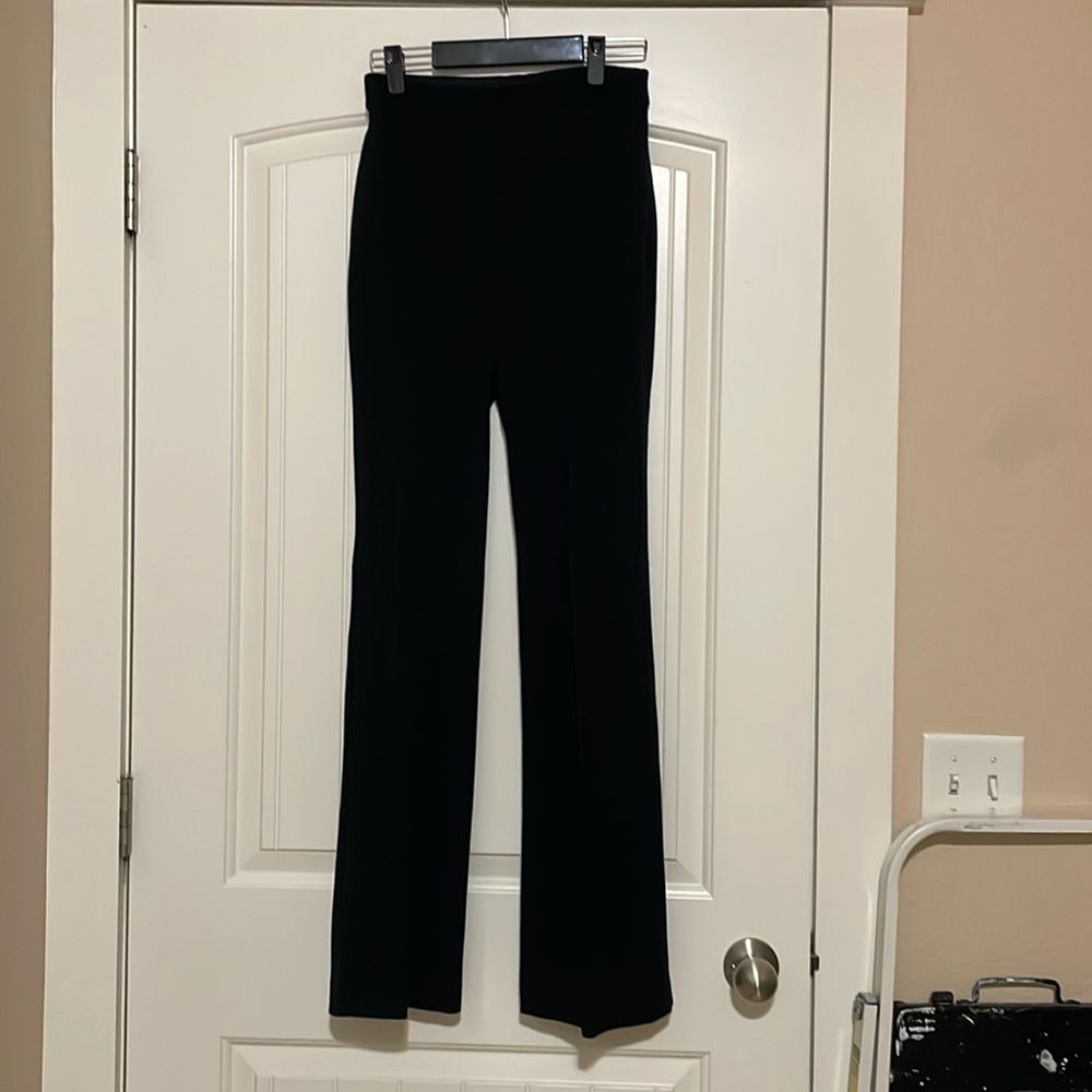 Express Black HighRise Flare Pant, sz2